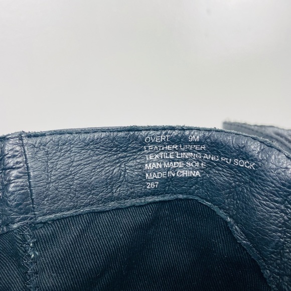 Steve Madden Black Leather Riding Boots - Picture 4 of 8